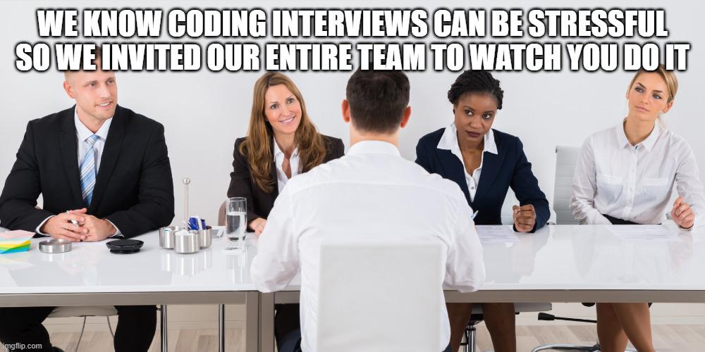 Panel Interviews Be Like