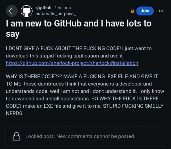 I Dont Give A Fuck About The Fucking Code