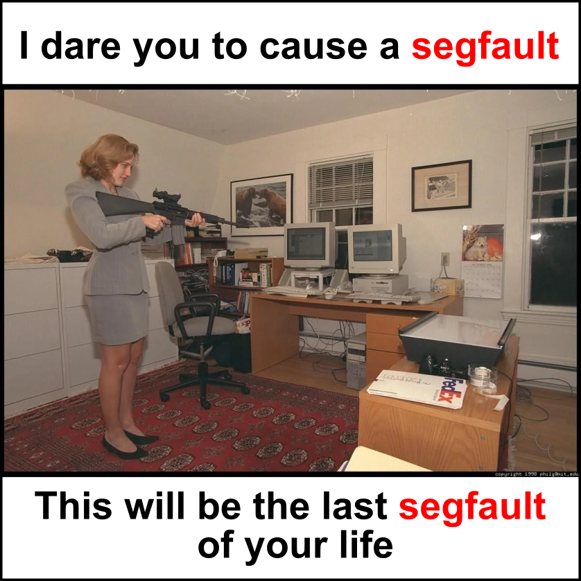 The Last Segmentation Fault