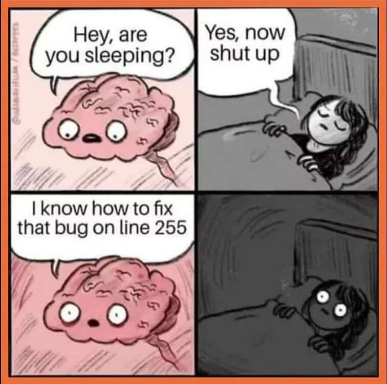 Nocturnal Debugging Syndrome