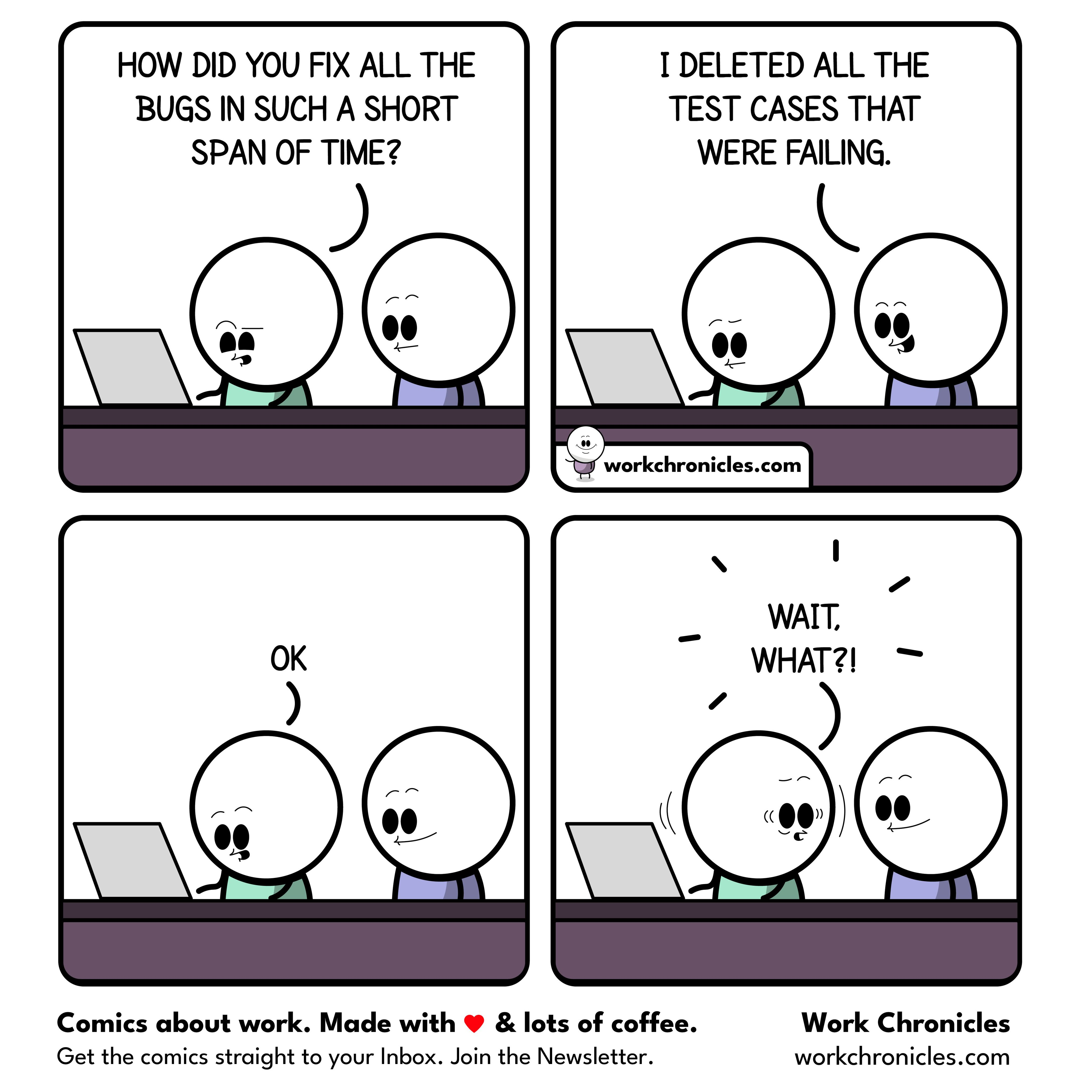 Fixing Bugs The Corporate Way