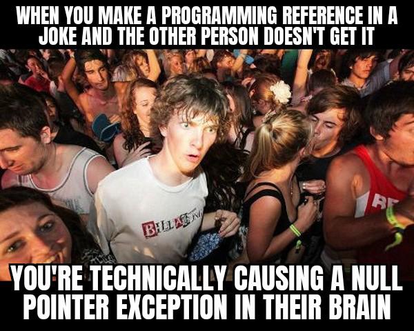 Null Pointer Exception: Social Edition