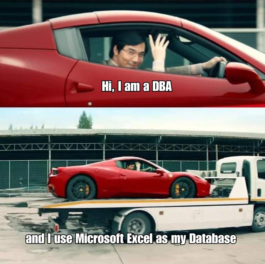 Excel Is My Database