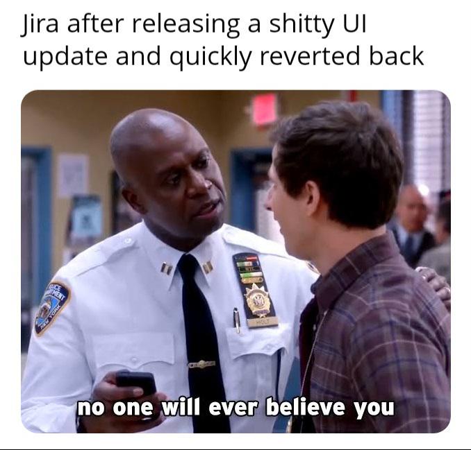 Jira's Phantom UI Update