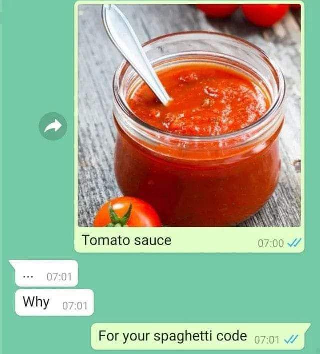 Mamma Mia, That's Some Spaghetti Code!