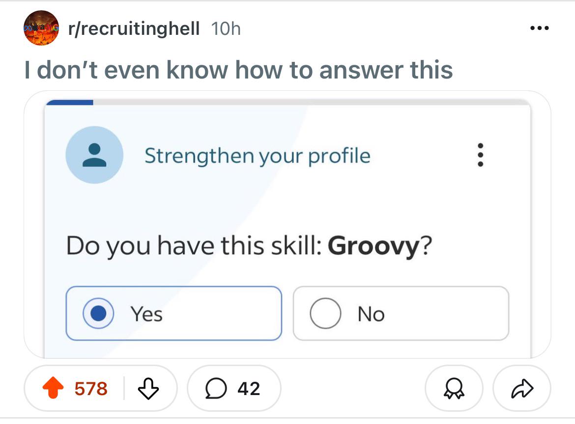 The Groovy Paradox