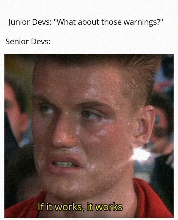If It Works, It Works