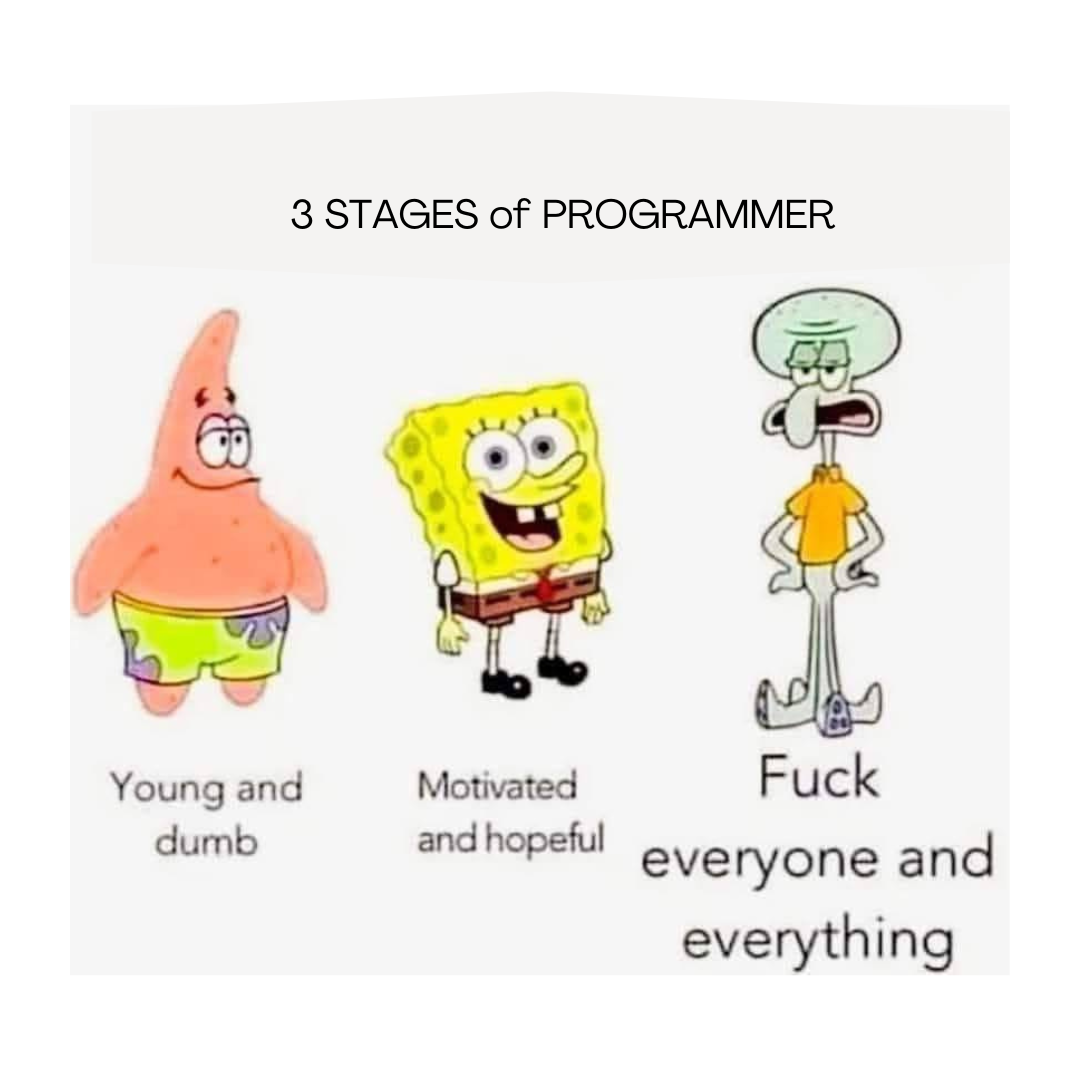 Three Stagesof Programmer