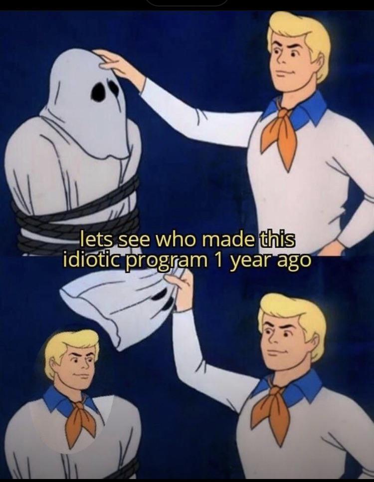 Let's See Who Made This Idiotic Program