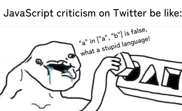 whatAStupidProgrammer | programmer-memes, javascript-memes, java-memes, program-memes, twitter-memes | ProgrammerHumor.io