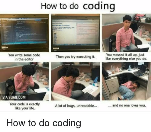 The Five Stages Of Programmer Grief