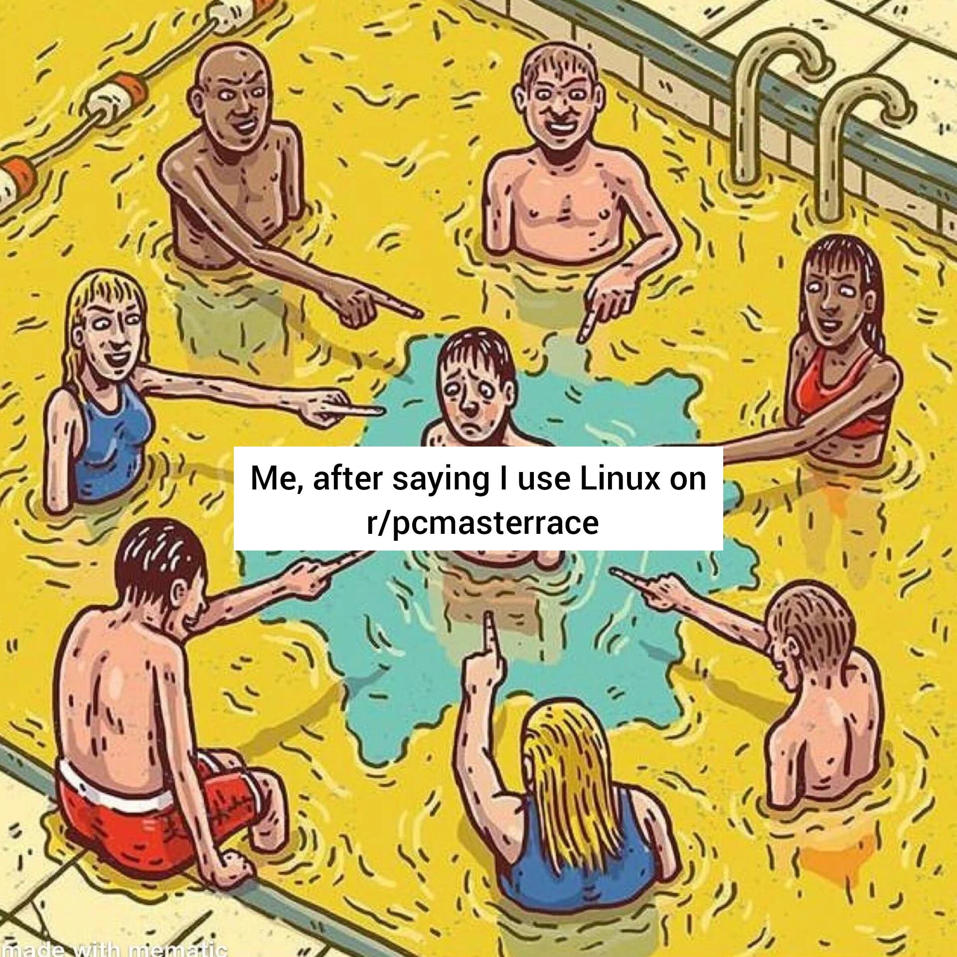 The Linux Confession Drowning Pool