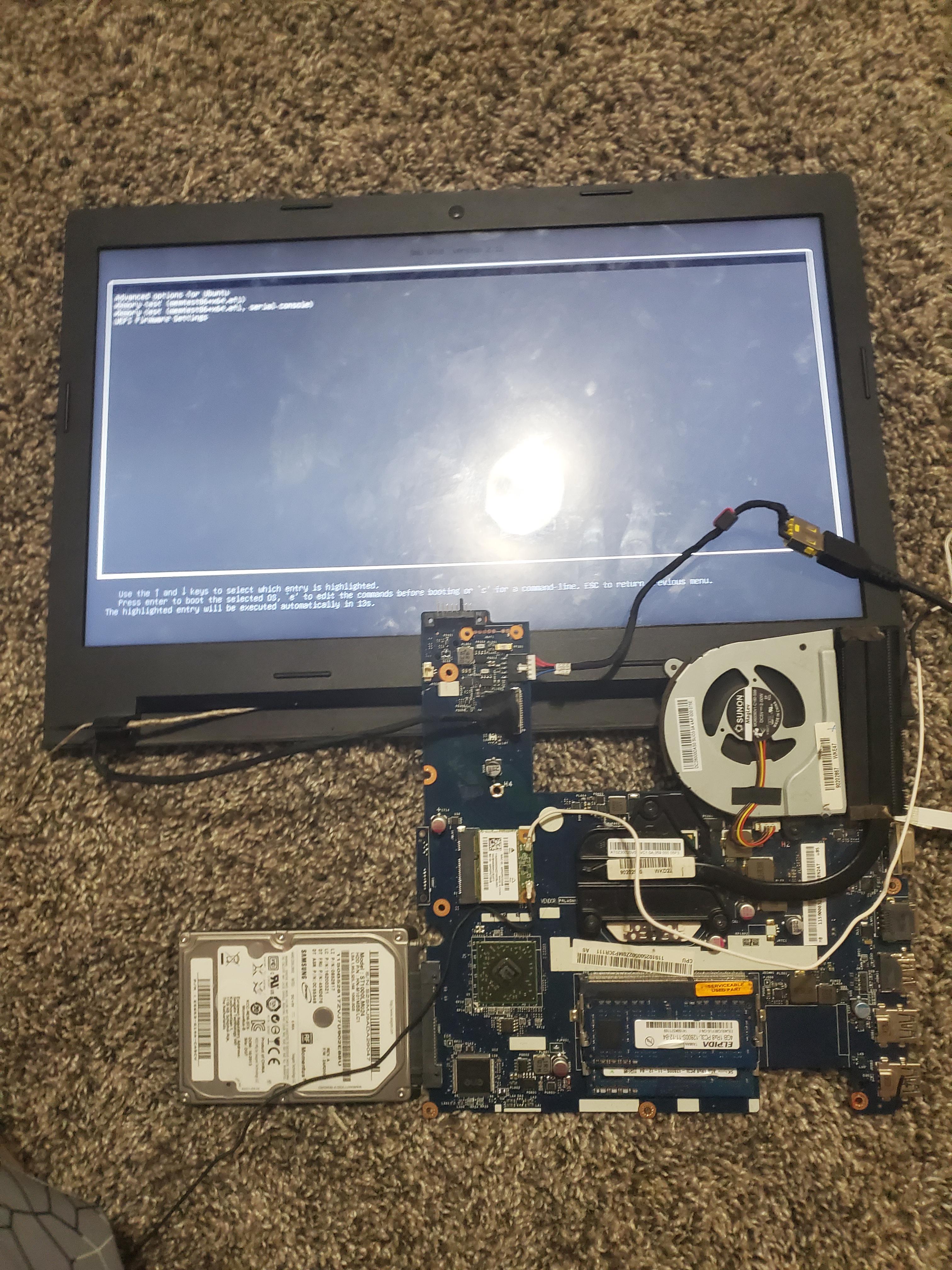 We Have All Seen Topless Laptops, But I Present, Bottomless Laptop!