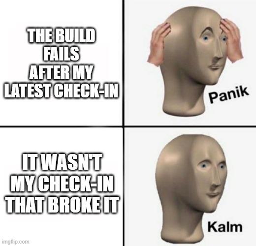 Whenever I Get The Build Is Failing E-Mail