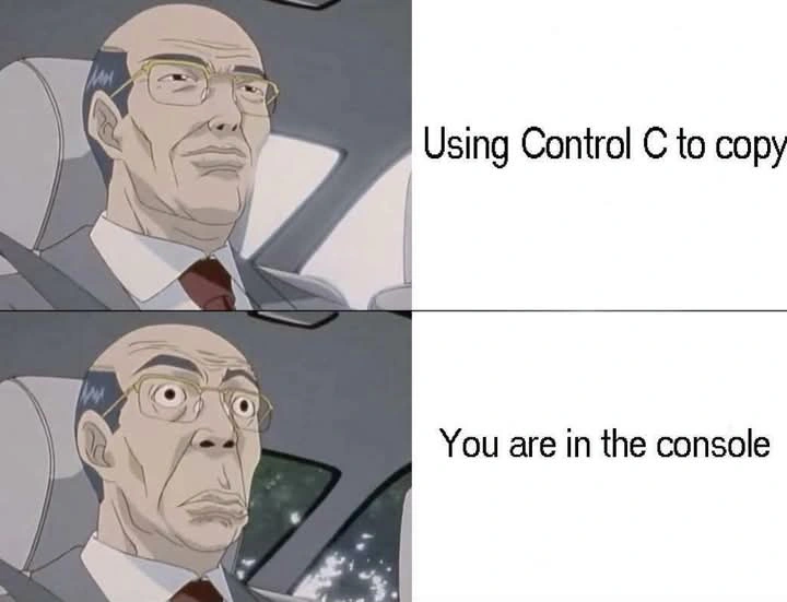 The Moment We Realize We Are Cooked