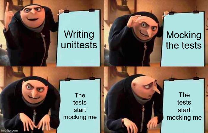 It Feels Like The Tests Are Mocking Me