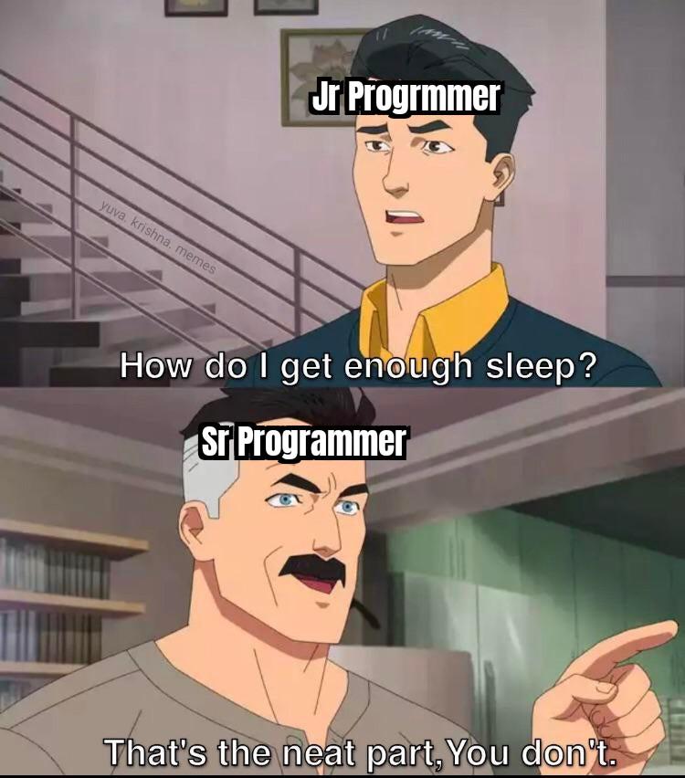 Sleep Is Just Another Bug To Fix