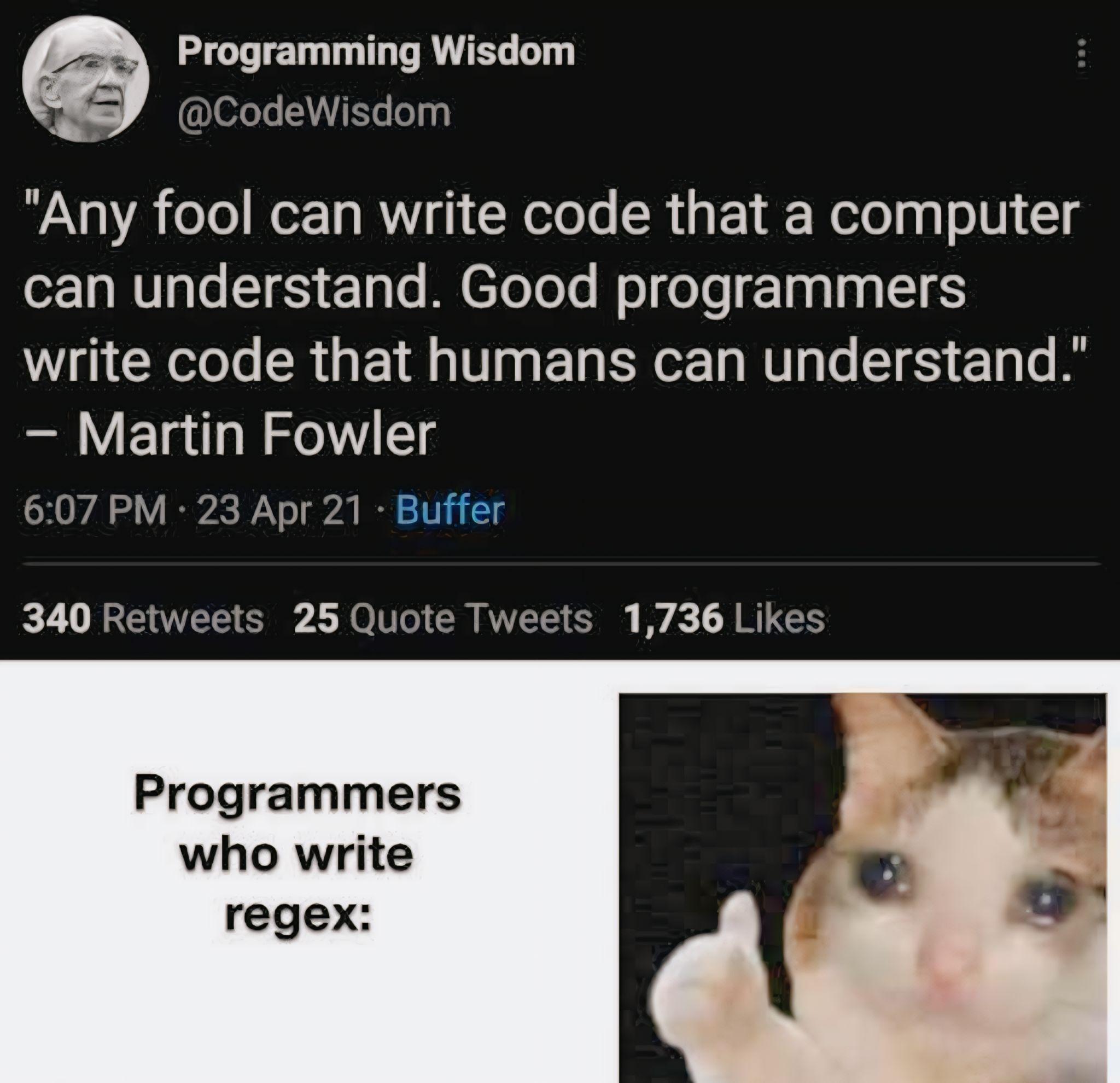 Regex Wizards: The True Fools Of Programming