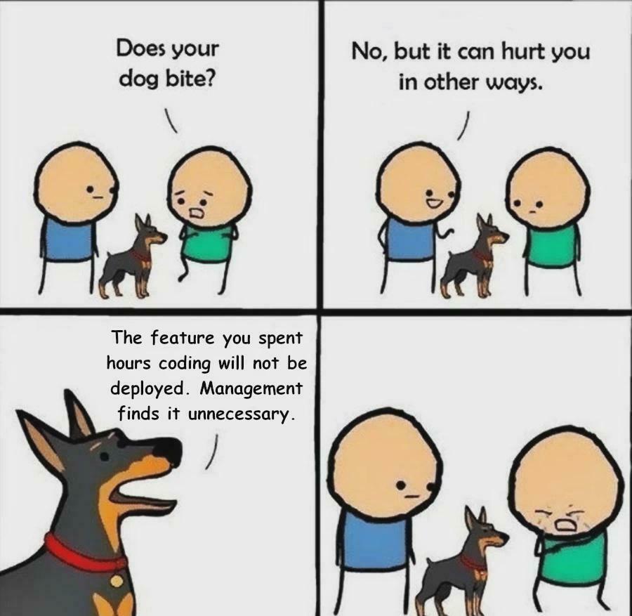Emotional Damage: When Your Code Gets Put Down