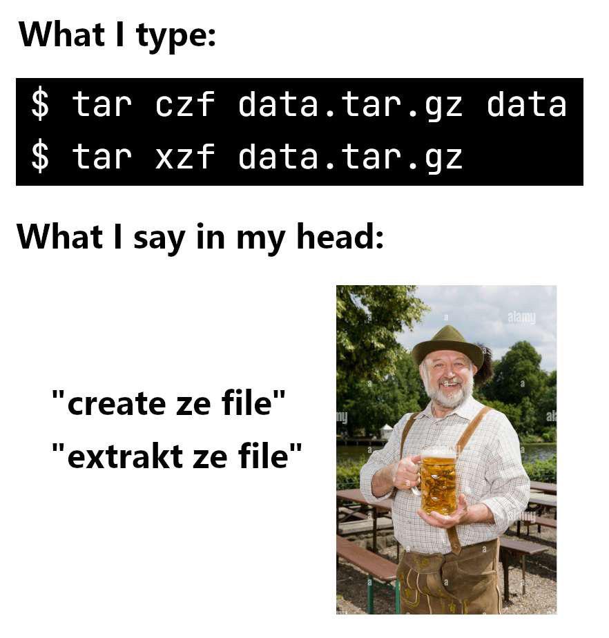 Create Ze File, Extrakt Ze File