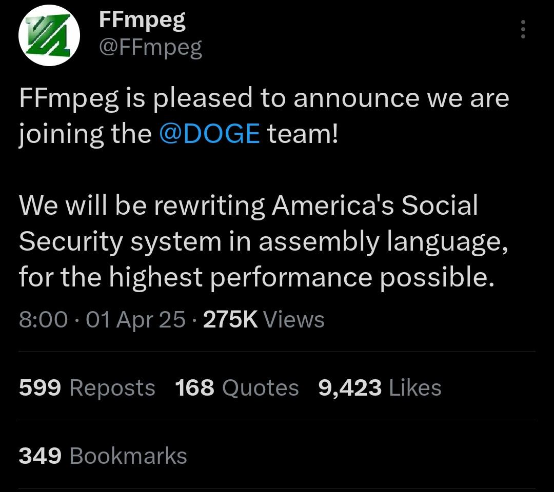 FFmpeg Goes To Washington