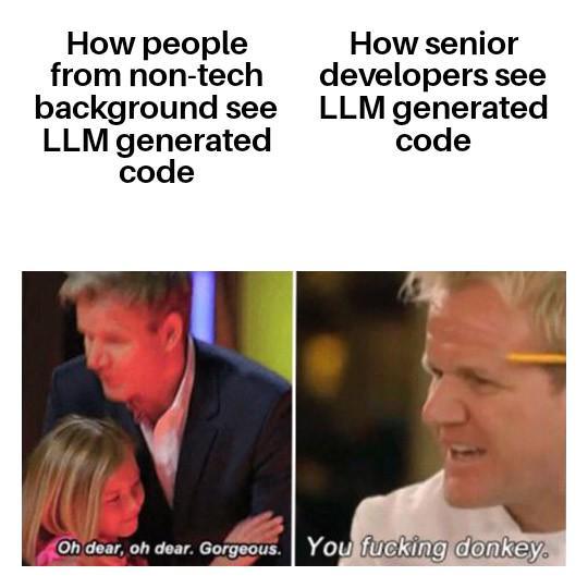 The Two Faces Of LLM Generated Code