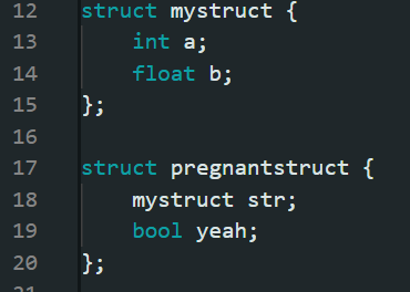 Pregnant Struct