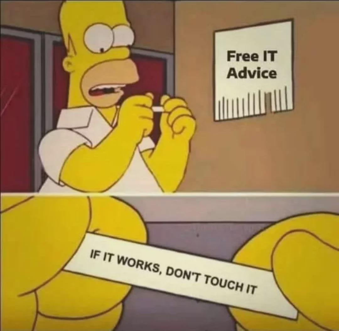 The First Commandment Of IT