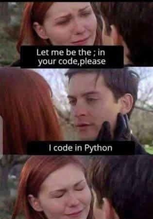 Semicolon Heartbreak: A Python Love Story