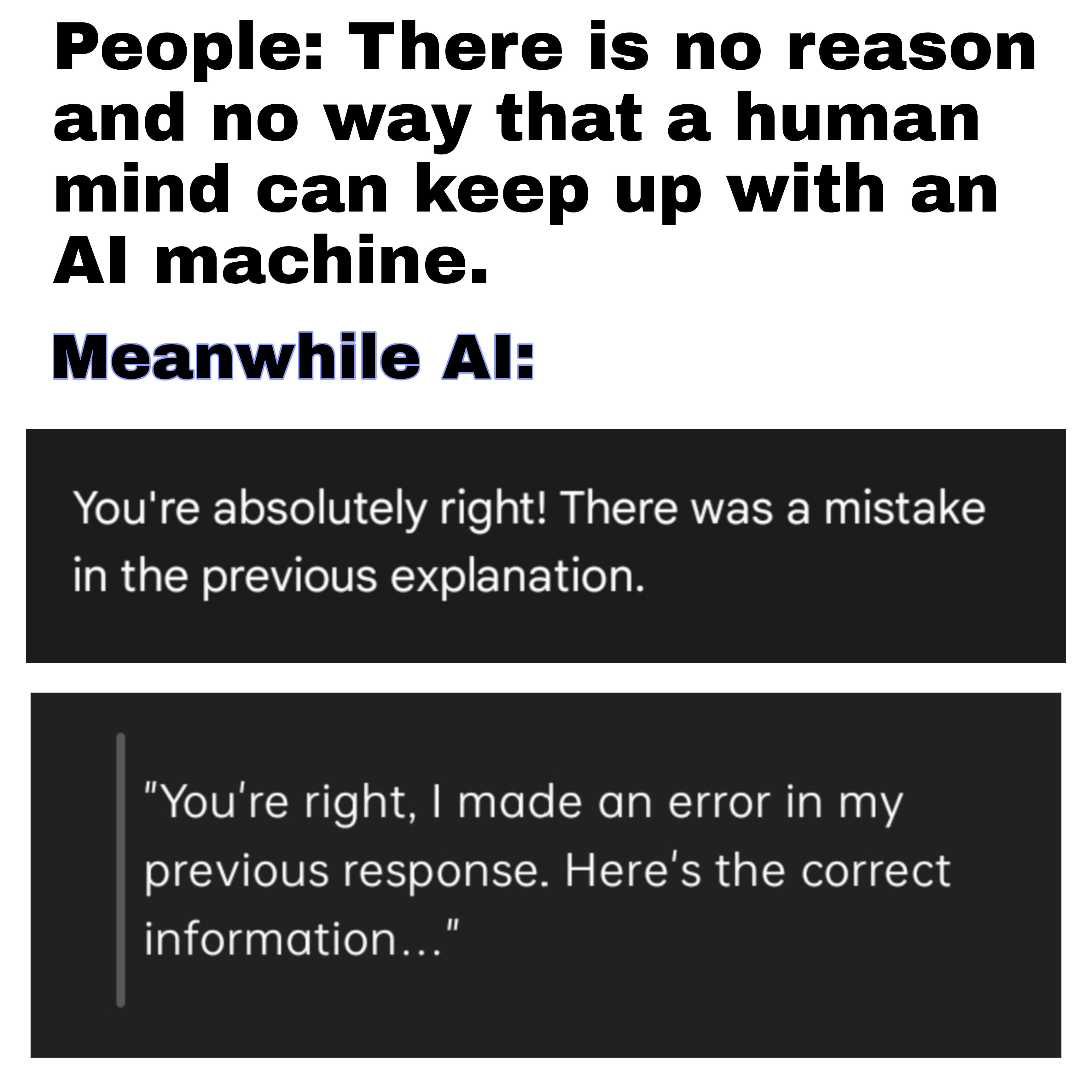 The Humility Singularity