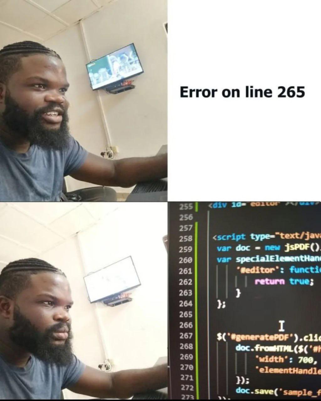 That Moment You Realize Where The Bug Is... Or Isn't