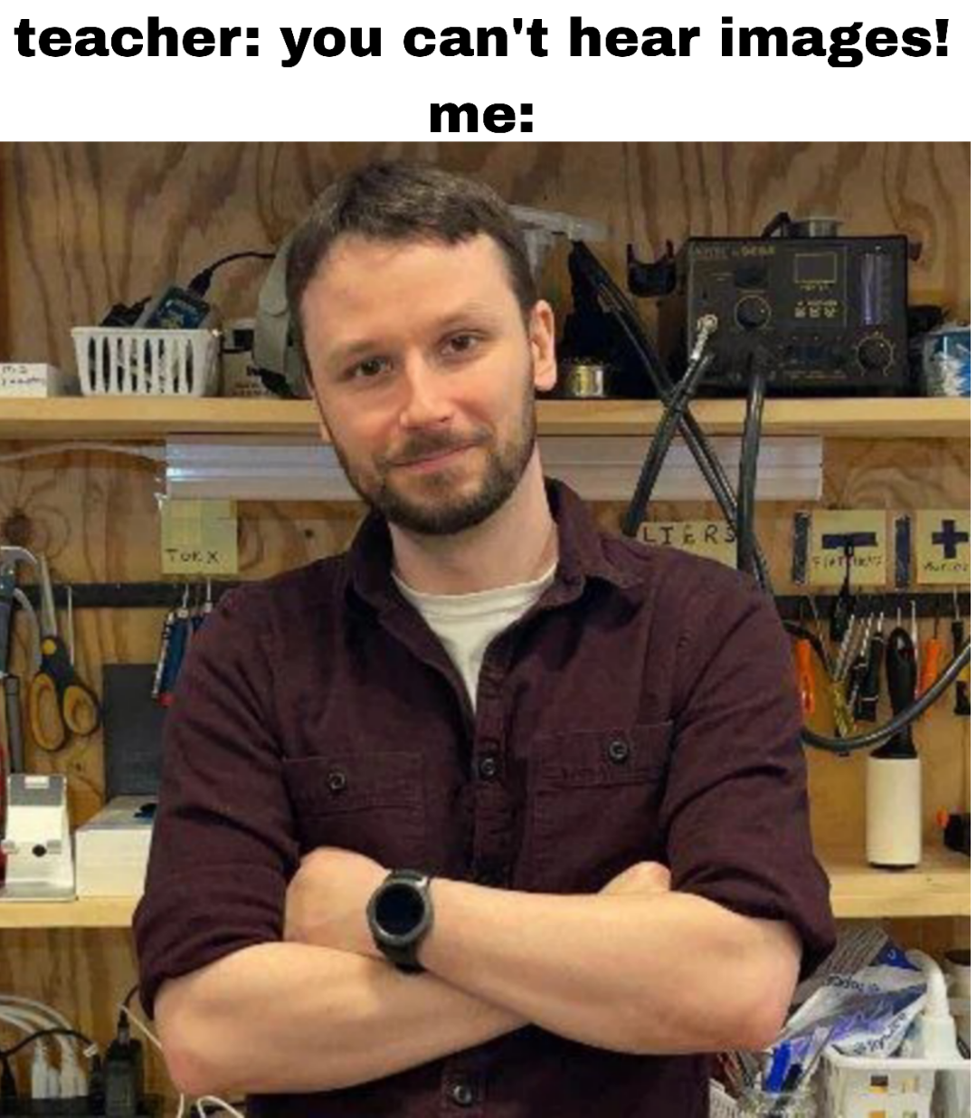 You Can't Hear Images? Hold My Terminal