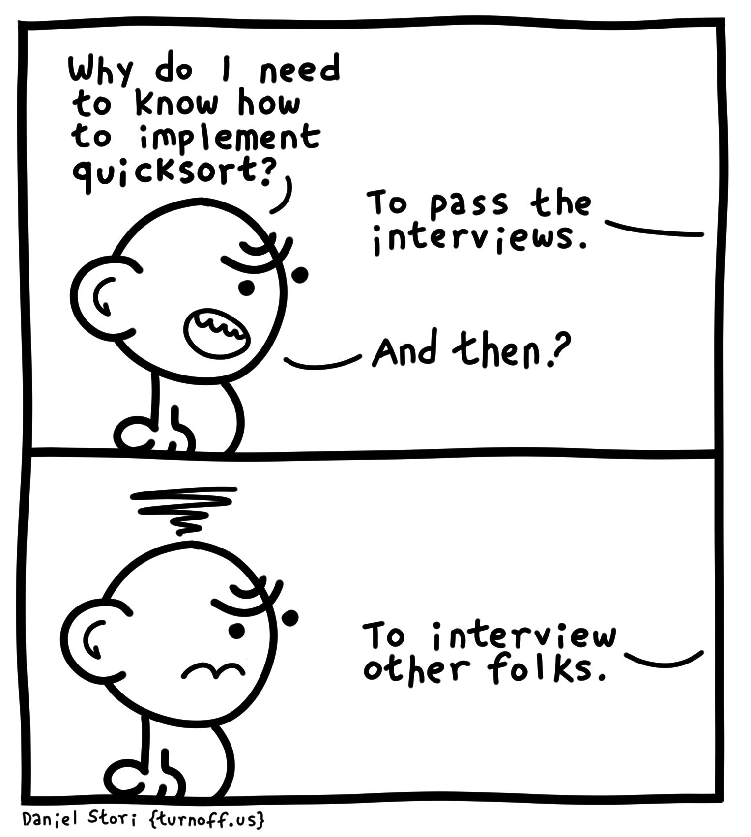 The Infinite Loop Of Technical Interviews