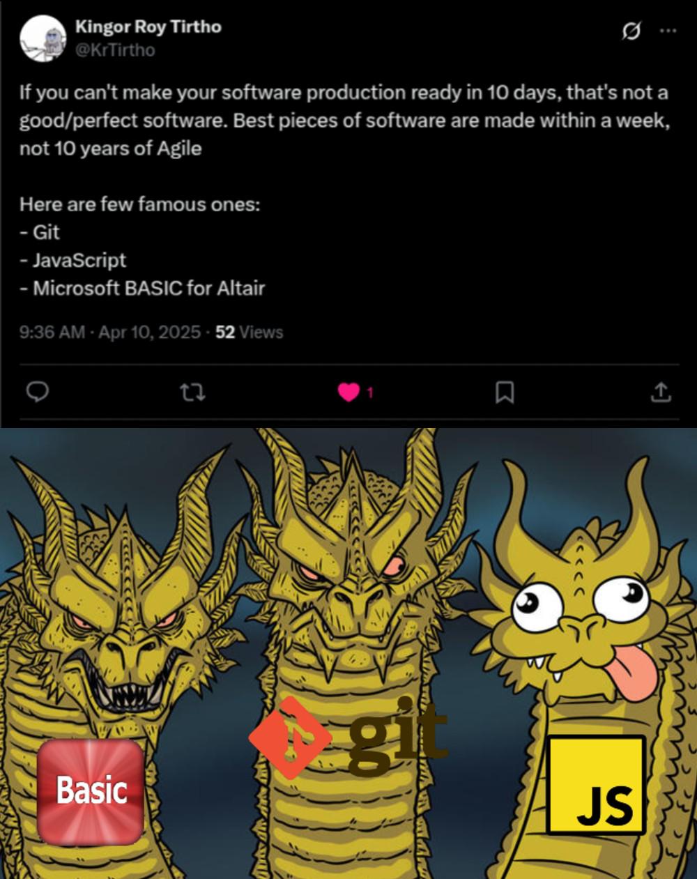 The Three-Headed Dragon Of Rapid Development
