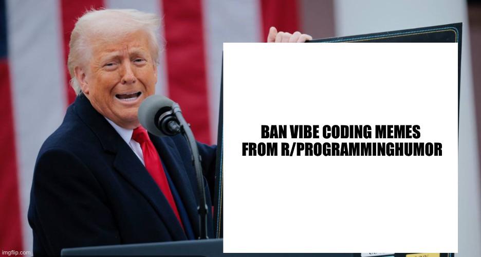 Ban Vibe Coding Memes