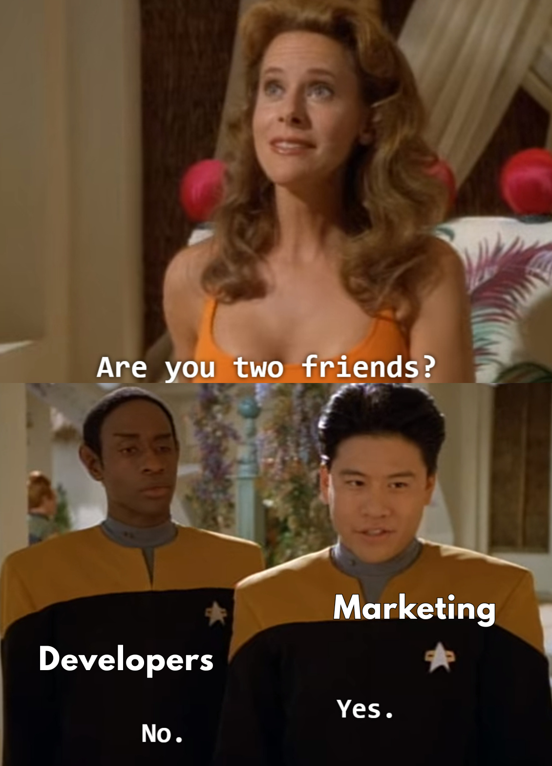 The Great Departmental Divide
