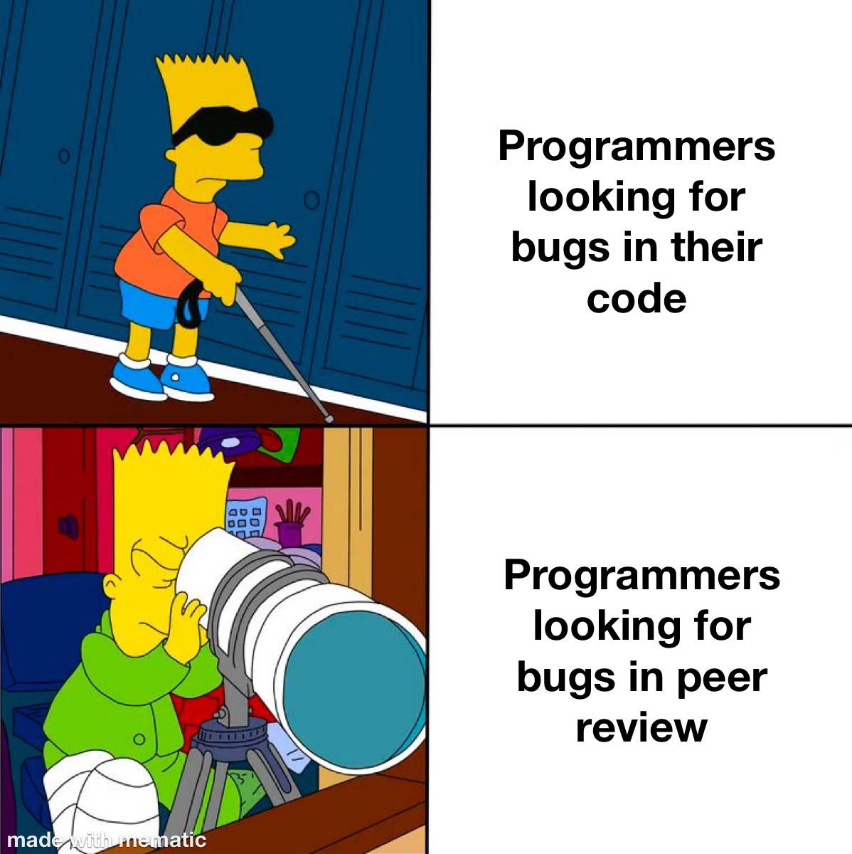It's Hard Work Finding Your Own Bugs