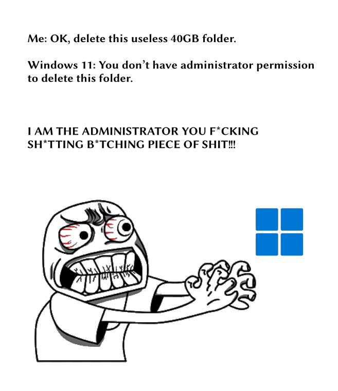 When You're The Admin But Windows Disagrees