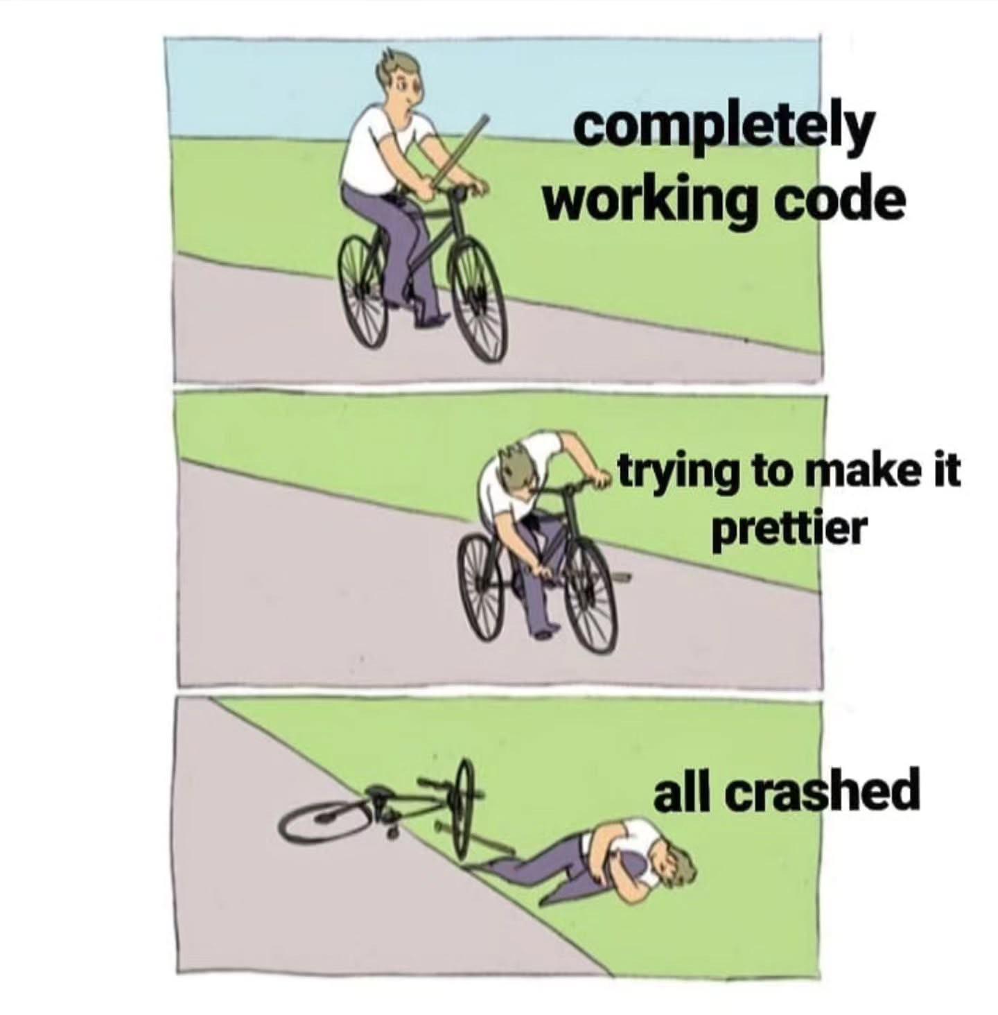 If It Works, Don't Touch It