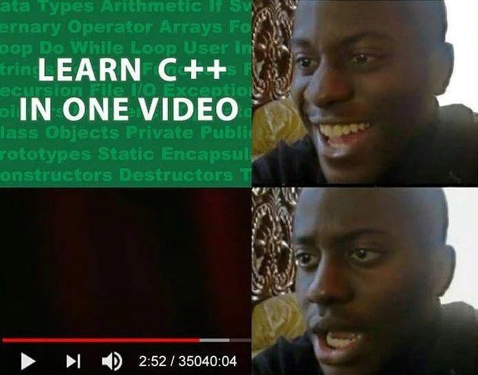 Learn C++ In One Video (If You Have 24 Days To Spare)