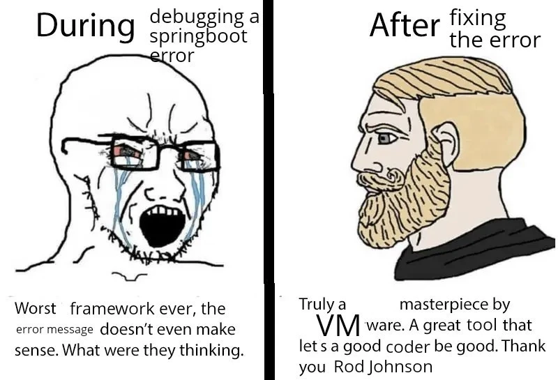 The Spring Boot Emotional Rollercoaster
