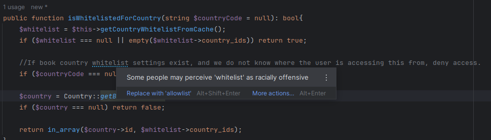 When Your IDE Becomes The Morality Police