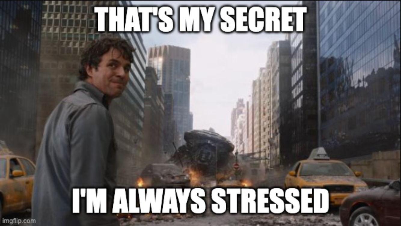 That's My Secret: I'm Always Stressed
