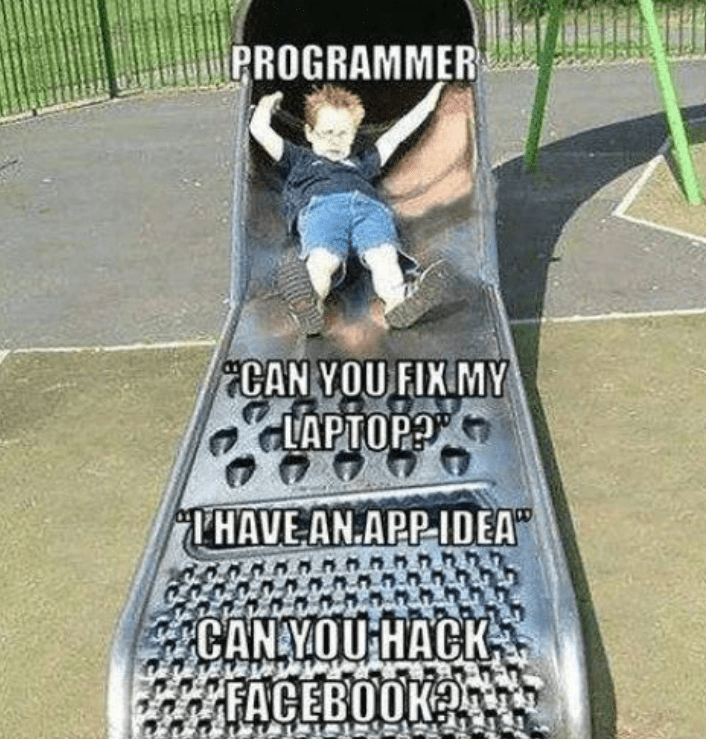 The Slippery Slide Of Being The Computer Person