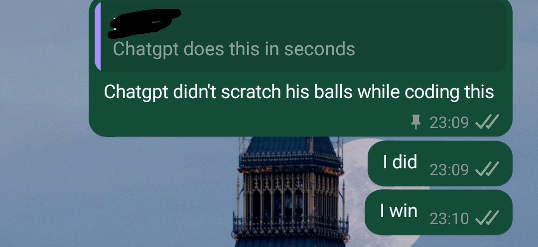The Itchy Victory: Humans 1, AI 0