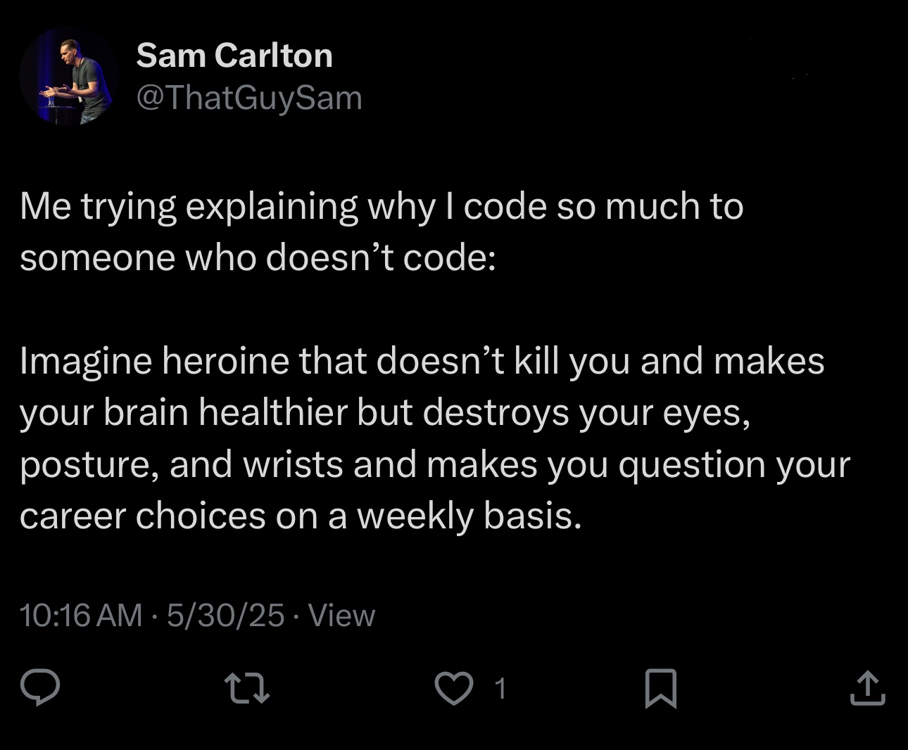Code: The Legal Addiction