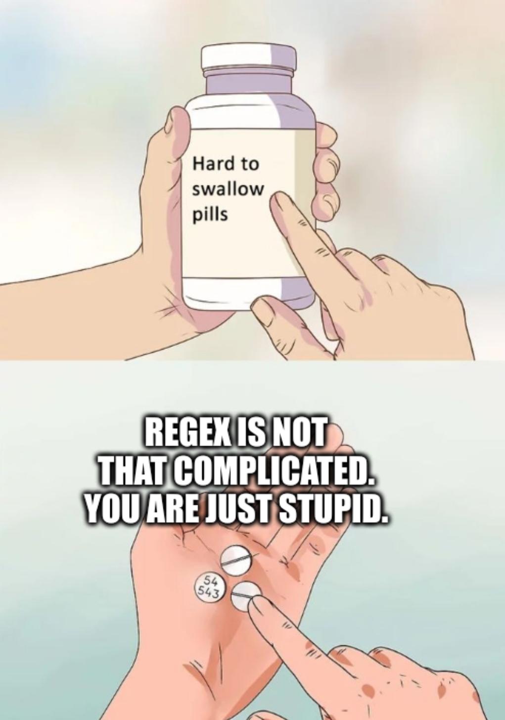 The Regex Gaslighting Experience