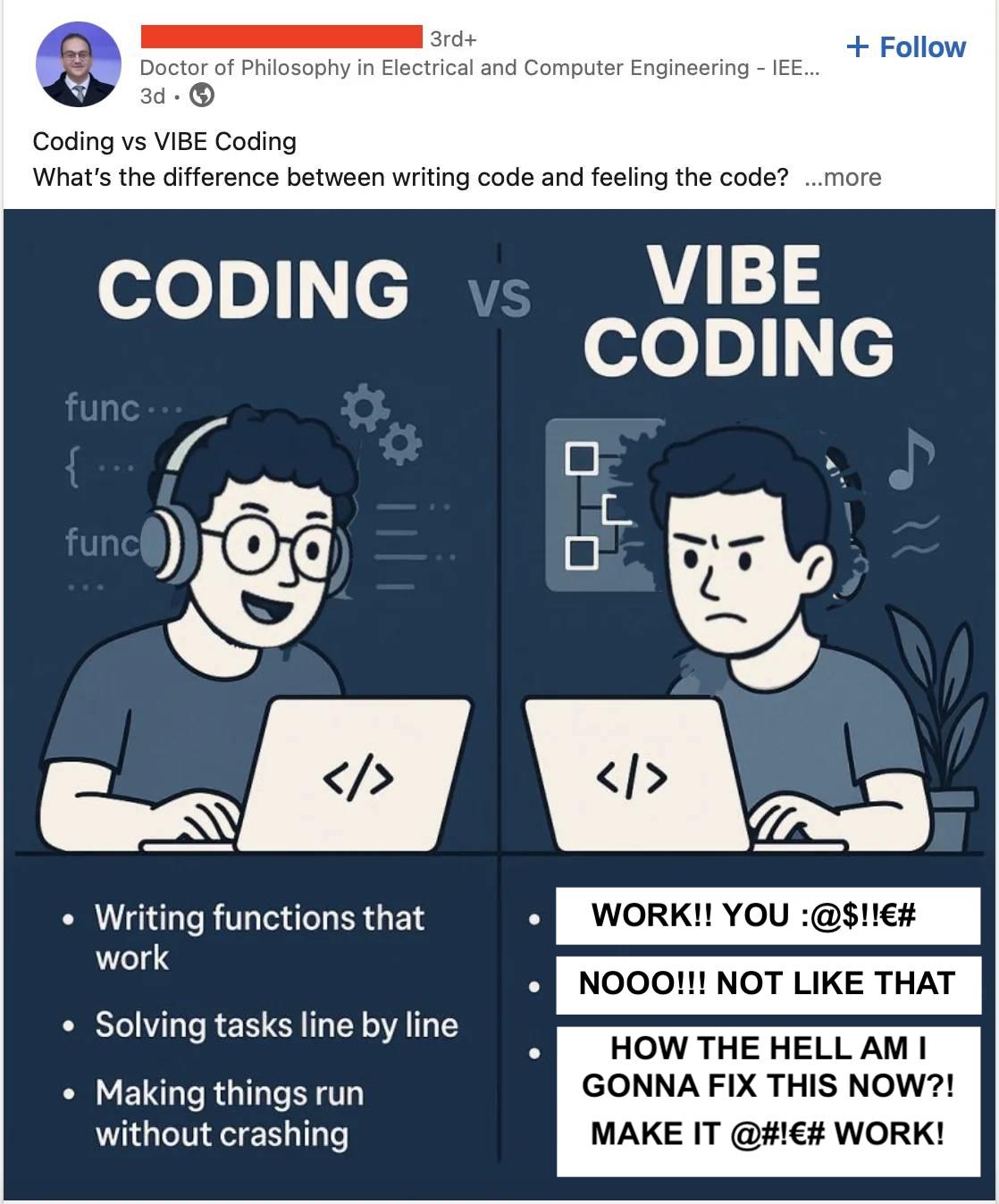 Coding Vs. Vibe Coding: The Two Faces Of Development
