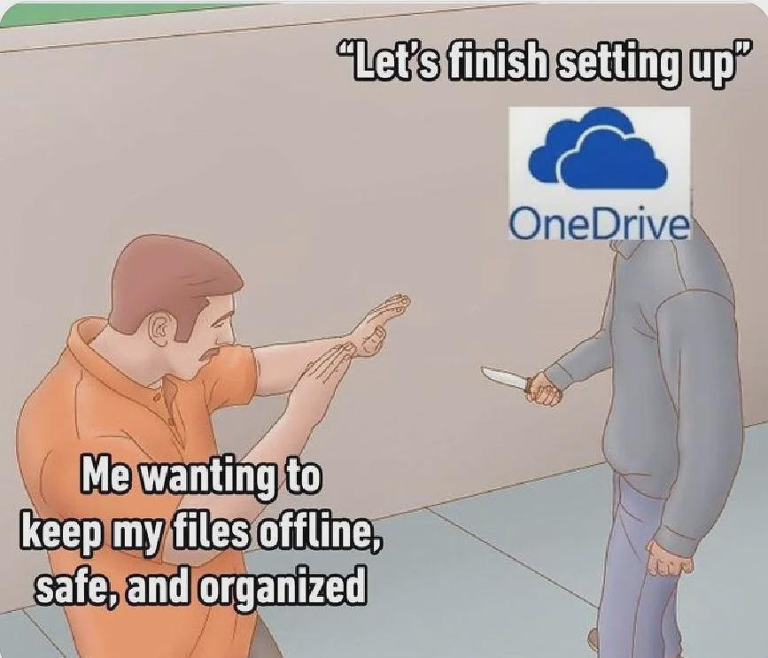 OneDrive: The Cloud You Can't Refuse