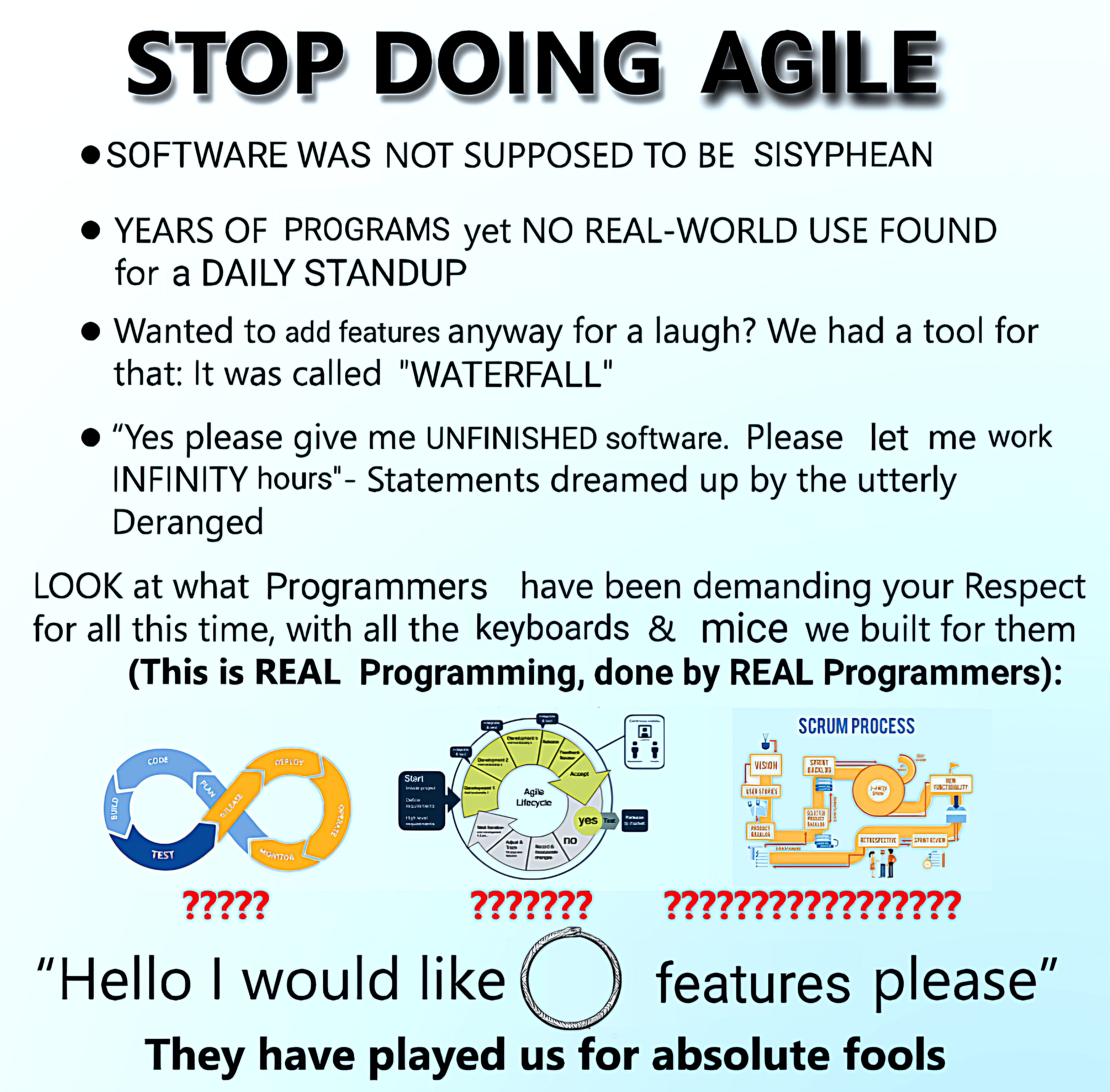 Stop Doing Agile